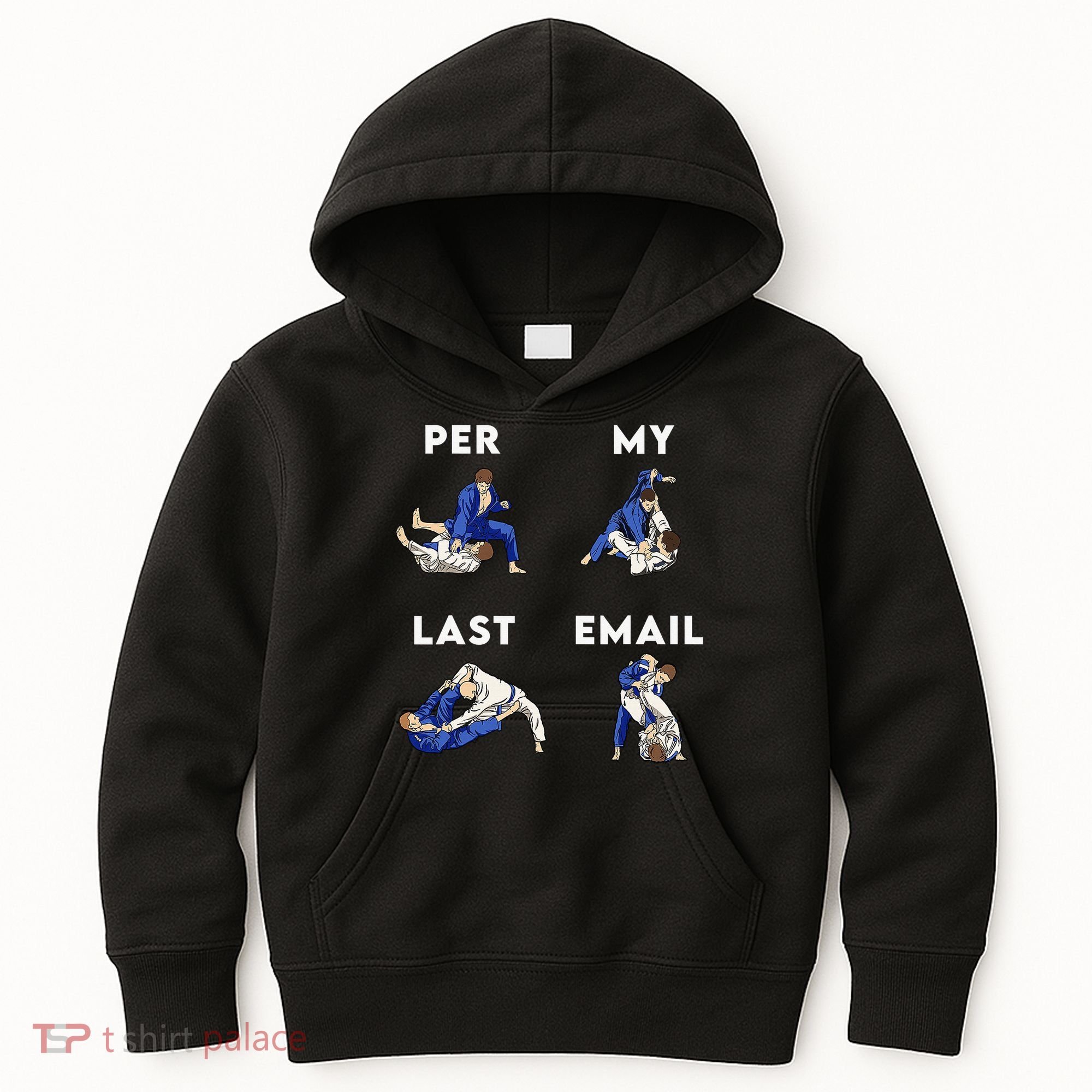 Per My Last Email Office Humor Meme Fight Punch Boxing Kids Hoodie