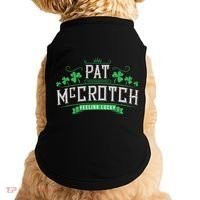 Pat Mccrotch Luck Of The Irish Funny St Patricks Day Doggie Tank thumb 0