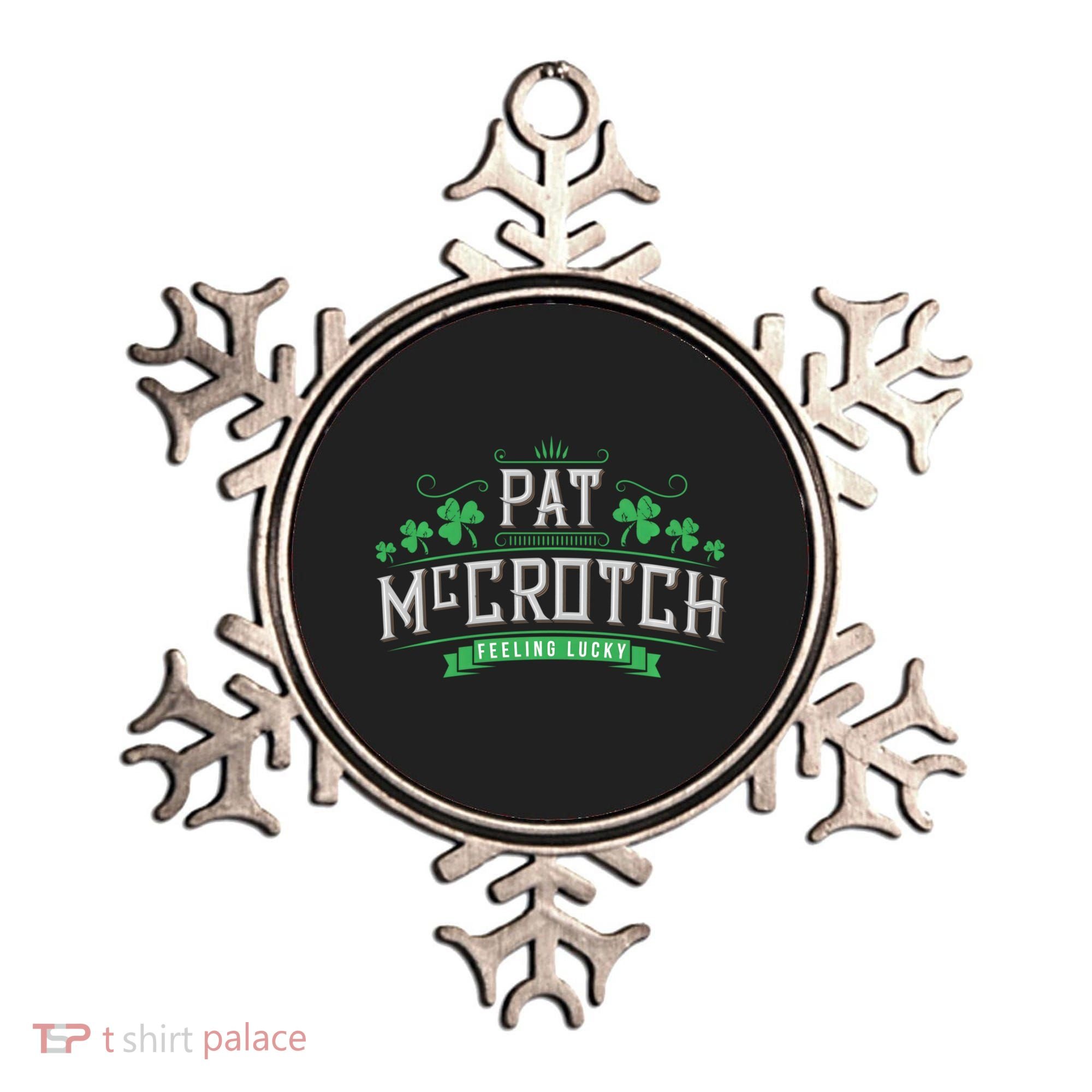 Pat Mccrotch Luck Of The Irish Funny St Patricks Day Ornament