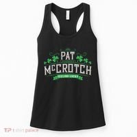 Pat Mccrotch Luck Of The Irish Funny St Patricks Day Women's Tank Top thumb 0