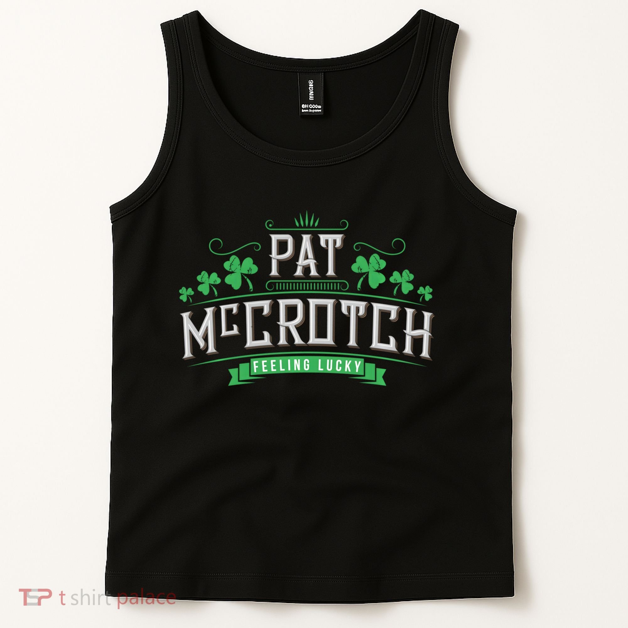Pat Mccrotch Luck Of The Irish Funny St Patricks Day Tank Top