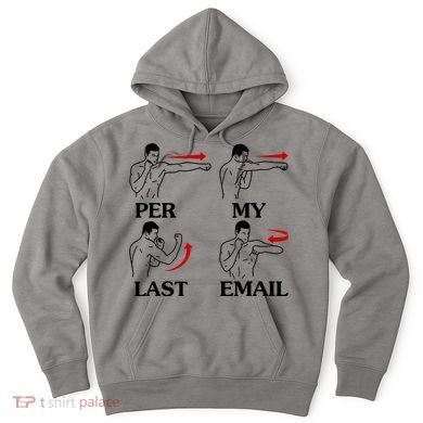 Per My Last Email Funny Men Costumed Hoodie