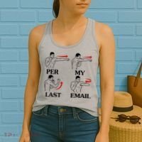 Per My Last Email Funny Men Costumed Women's Tank Top thumb 2