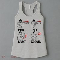 Per My Last Email Funny Men Costumed Women's Tank Top thumb 3