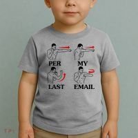 Per My Last Email Funny Men Costumed Toddler T-Shirt thumb 2
