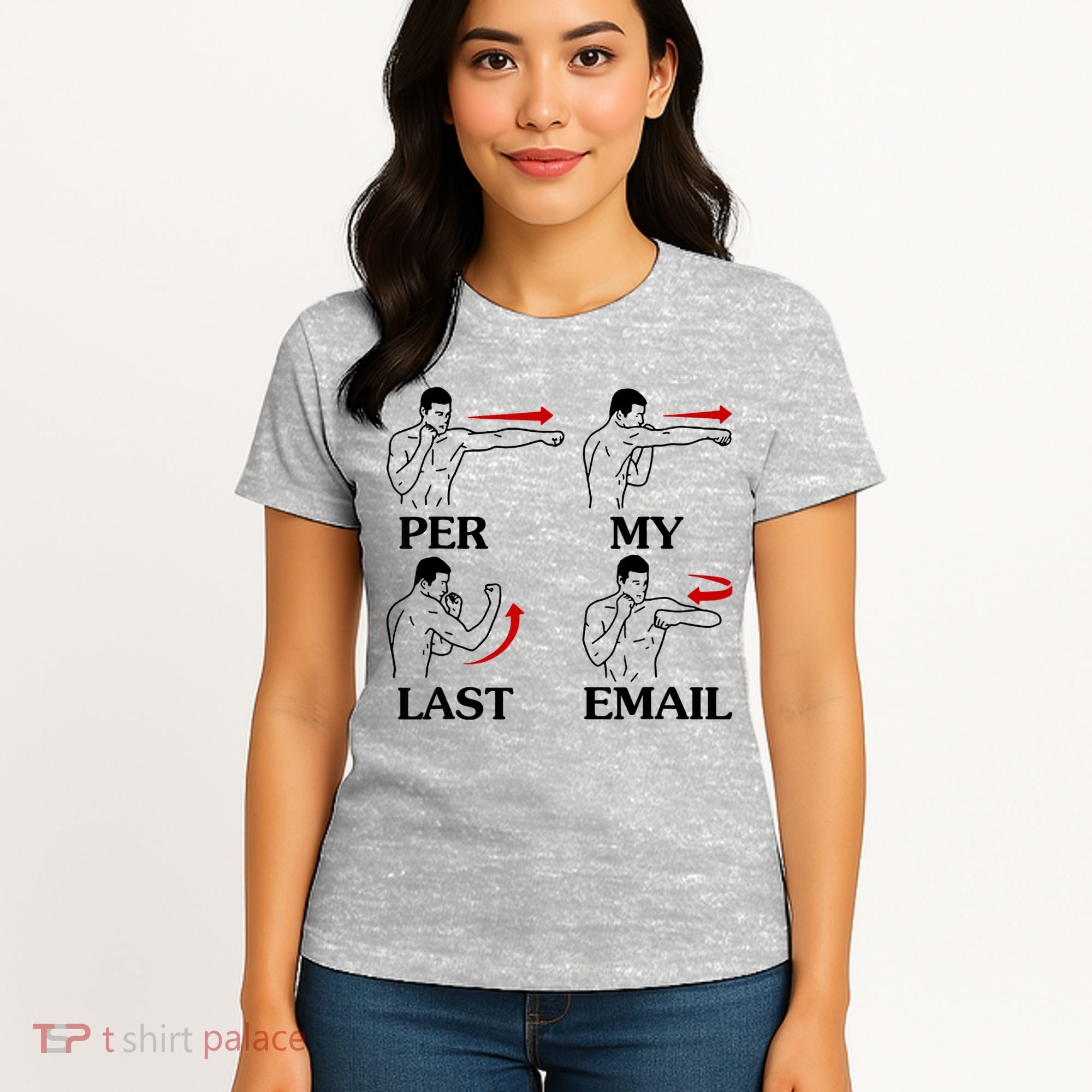 Per My Last Email Funny Men Costumed Women's T-Shirt