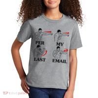 Per My Last Email Funny Men Costumed Kids T-Shirt thumb 2