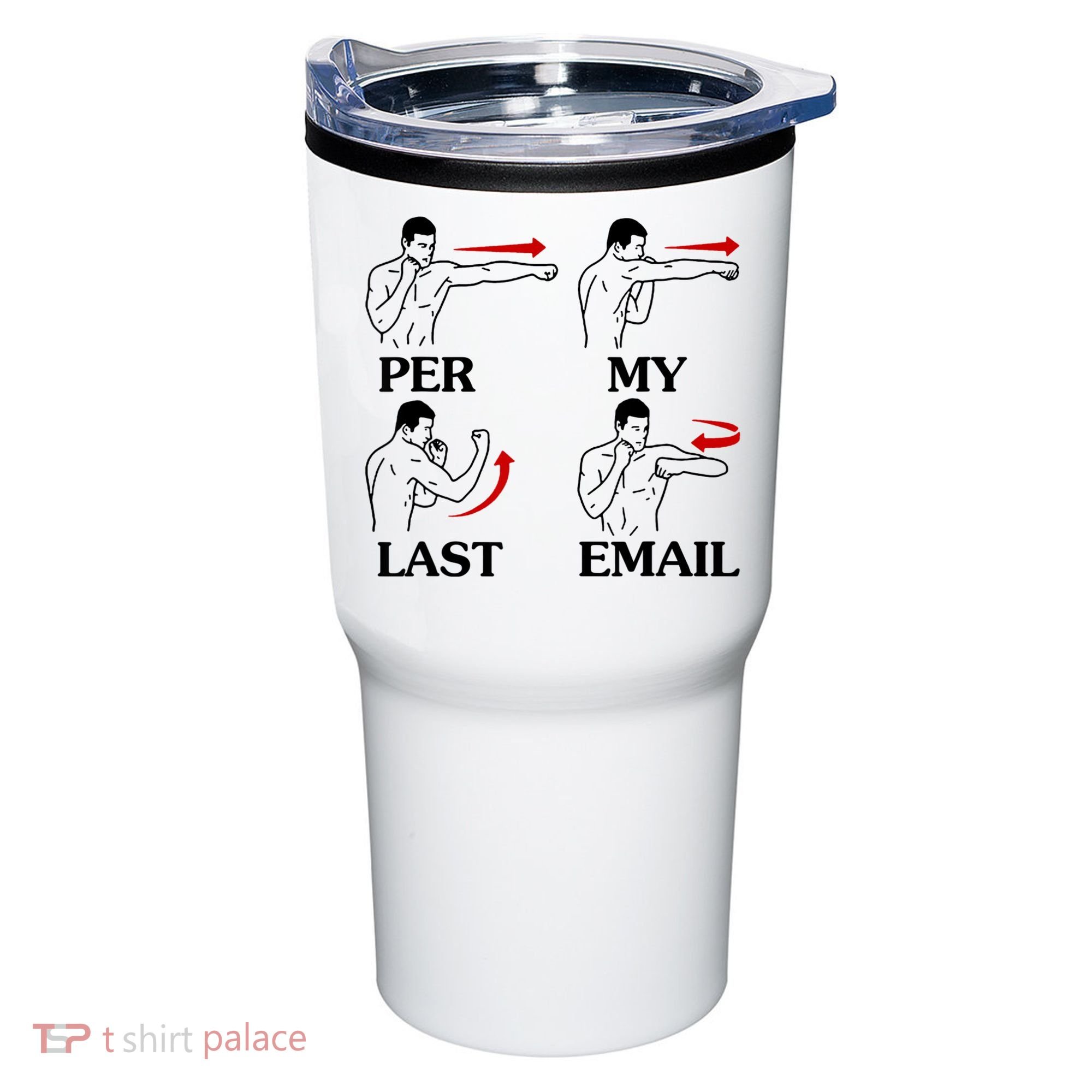 Per My Last Email Funny Men Costumed Tumbler
