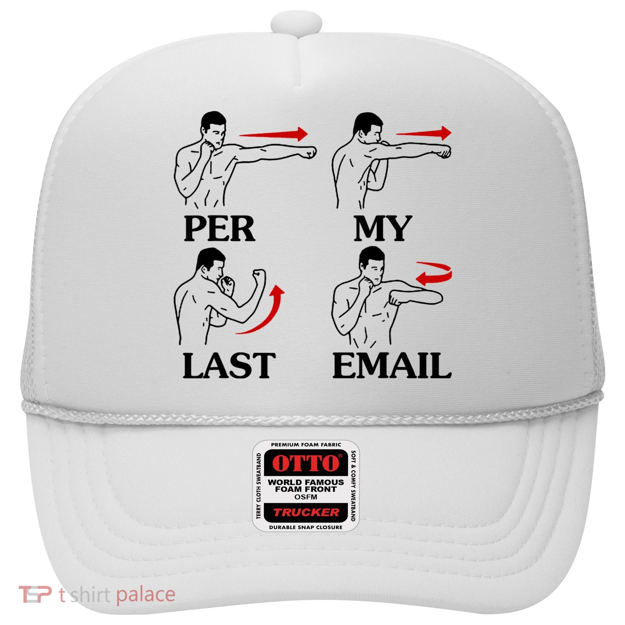 Per My Last Email Funny Men Costumed Hat