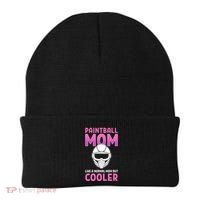 Paintball Mom Like A Normal Mom But Cooler Gift Paintballer Meaningful Gift Beanie thumb 0