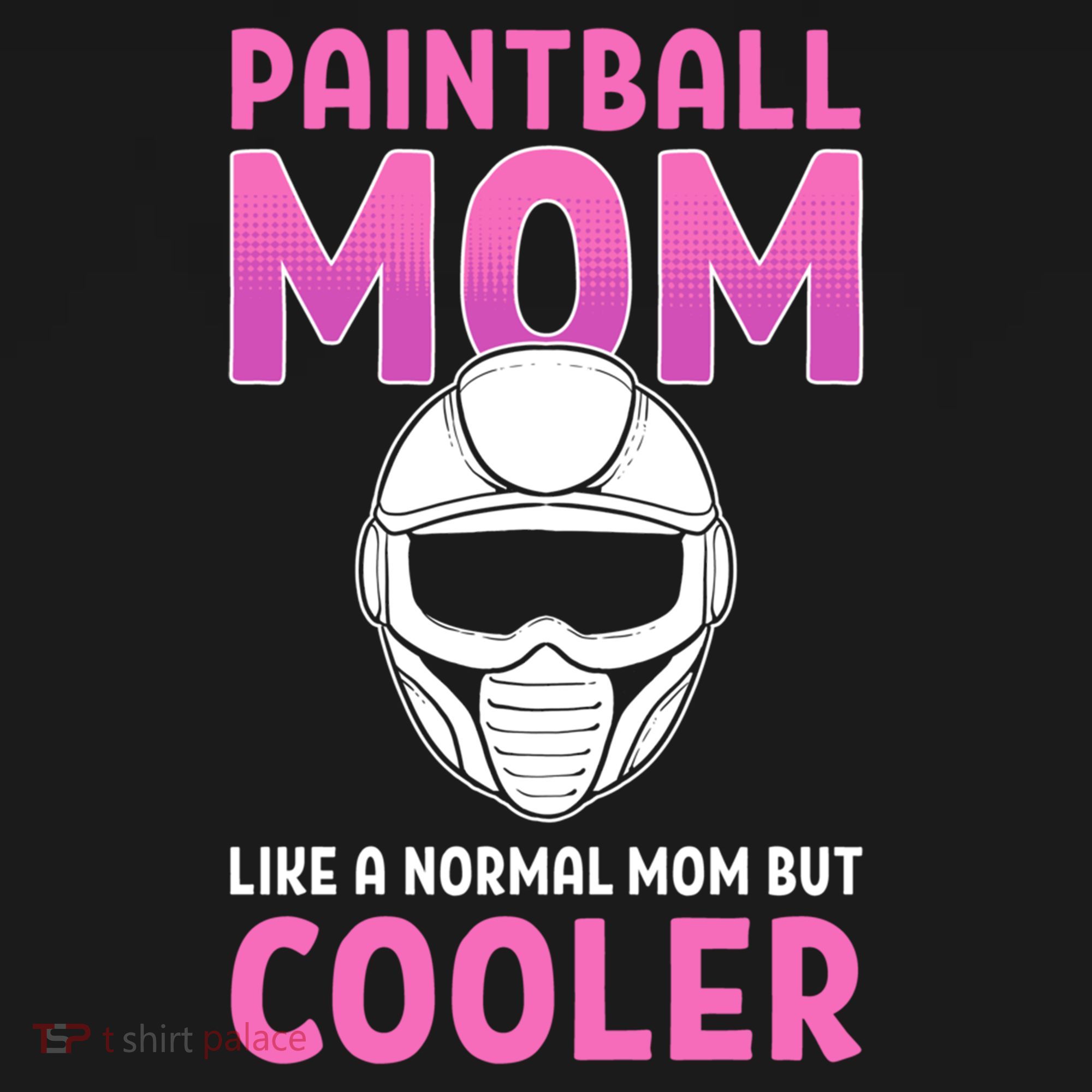 Paintball Mom Like A Normal Mom But Cooler Gift Paintballer Meaningful Gift Women's Hoodie