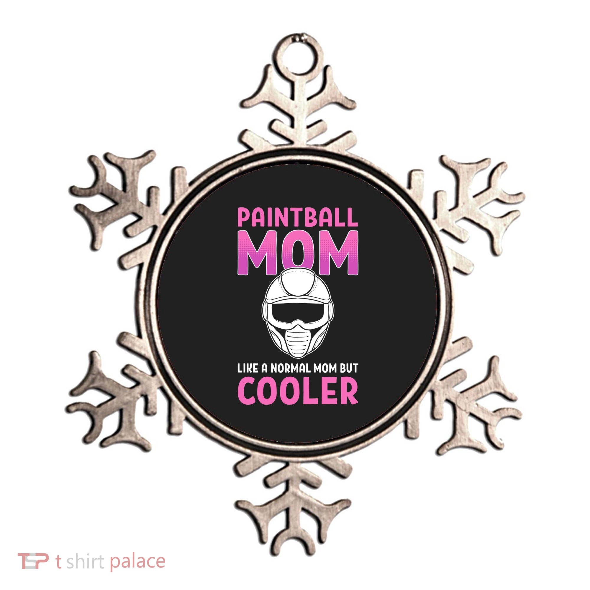 Paintball Mom Like A Normal Mom But Cooler Gift Paintballer Meaningful Gift Ornament