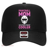Paintball Mom Like A Normal Mom But Cooler Gift Paintballer Meaningful Gift Hat thumb 0