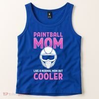 Paintball Mom Like A Normal Mom But Cooler Gift Paintballer Meaningful Gift Tank Top thumb 2