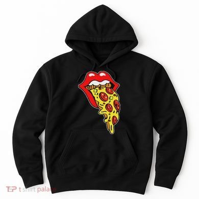 Pizza Mouth Lips Hoodie