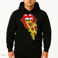 Pizza Mouth Lips Hoodie thumb 2