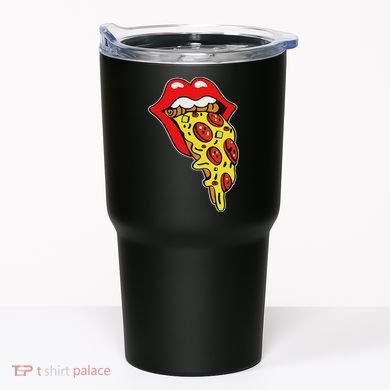 Pizza Mouth Lips Tumbler
