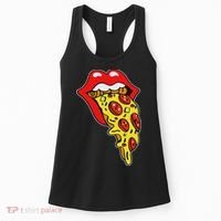 Pizza Mouth Lips Women's Tank Top thumb 0