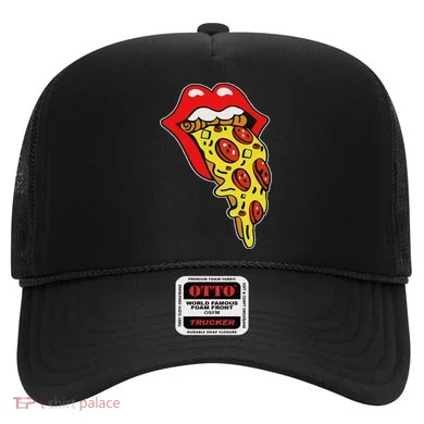 Pizza Mouth Lips Hat