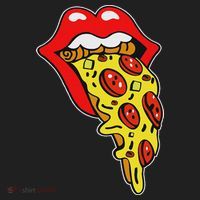 Pizza Mouth Lips Hat thumb 2