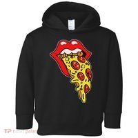 Pizza Mouth Lips Toddler Hoodie thumb 0