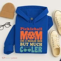 Pickleball Mom Like A Regular Mom Cool Funny Pickleball Gift Hoodie thumb 4