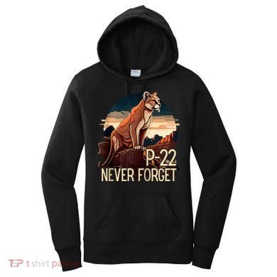 P22 Mountain Lion Never Forget P22 Women's Hoodie