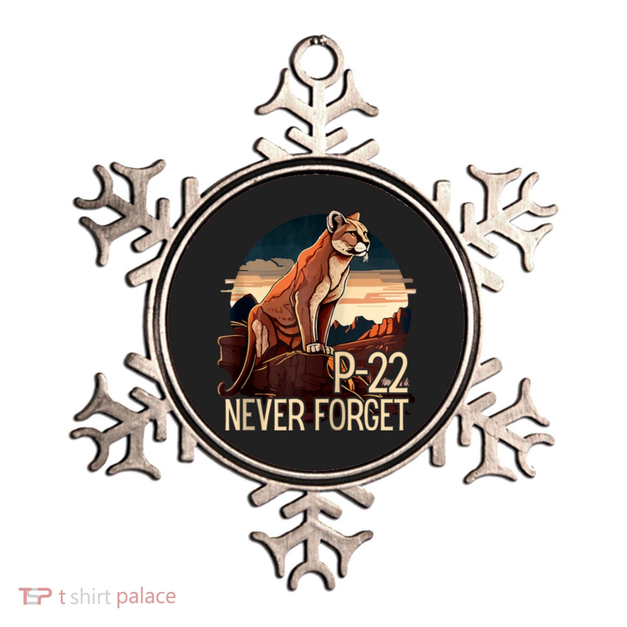 P22 Mountain Lion Never Forget P22 Ornament