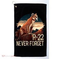P22 Mountain Lion Never Forget P22 Golf Towel thumb 0