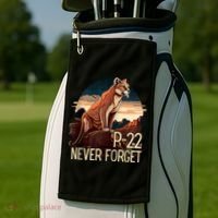 P22 Mountain Lion Never Forget P22 Golf Towel thumb 2