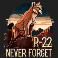 P22 Mountain Lion Never Forget P22 Golf Towel thumb 3
