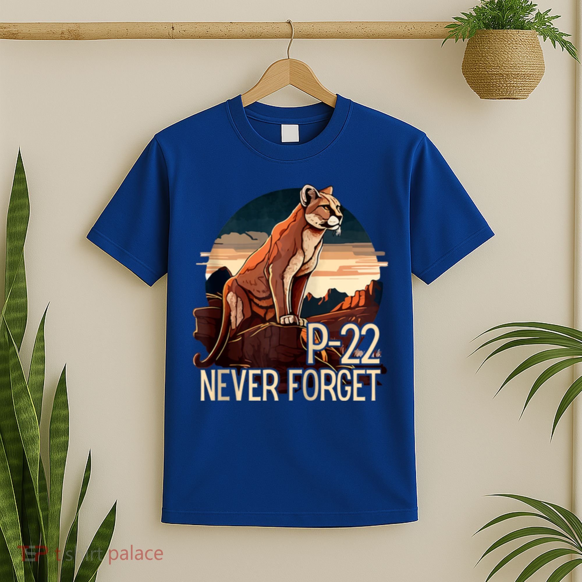 P22 Mountain Lion Never Forget P22 T-Shirt