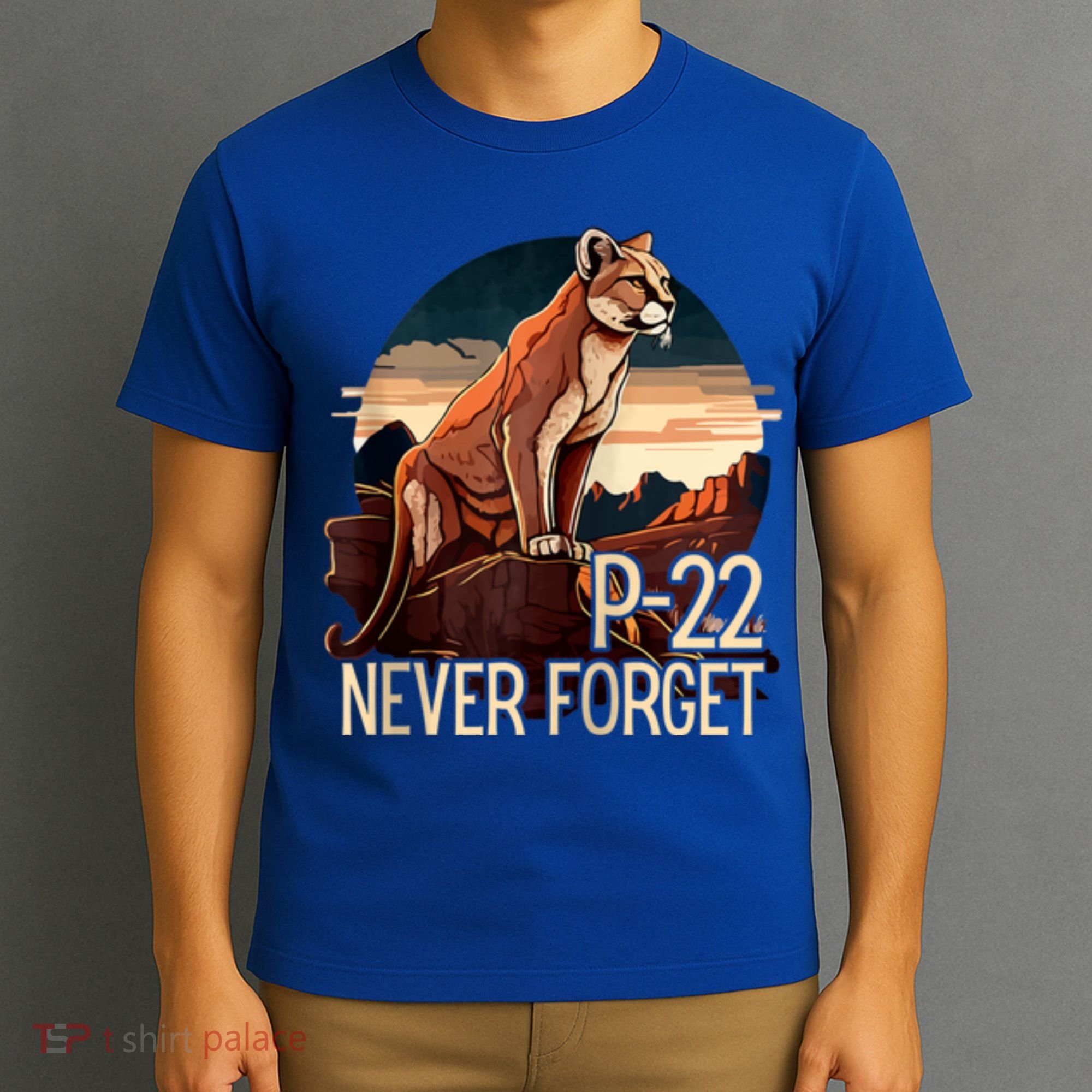 P22 Mountain Lion Never Forget P22 T-Shirt