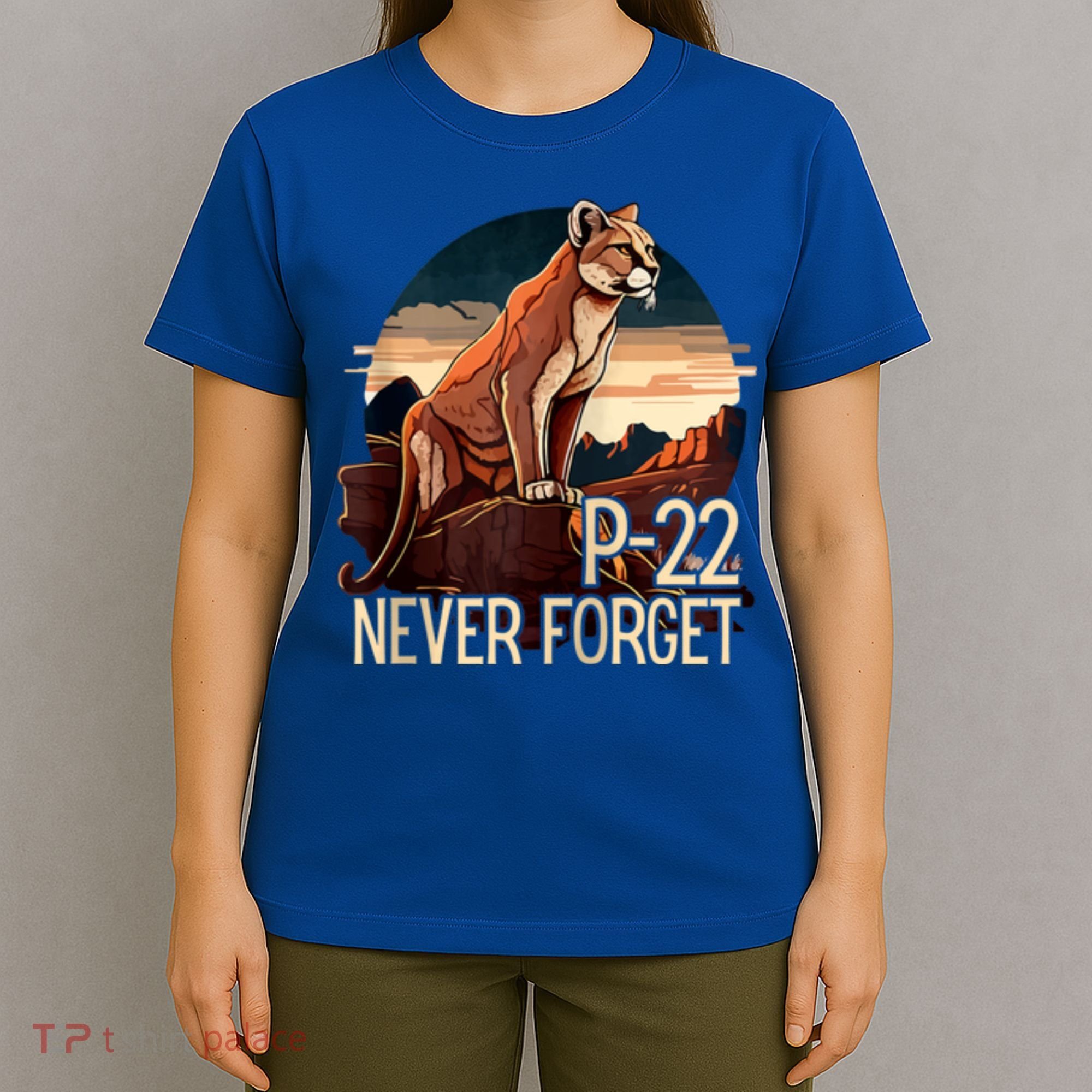 P22 Mountain Lion Never Forget P22 T-Shirt