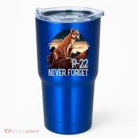 P22 Mountain Lion Never Forget P22 Tumbler thumb 0