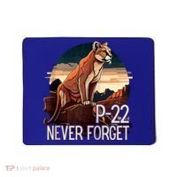 P22 Mountain Lion Never Forget P22 Mousepad thumb 0