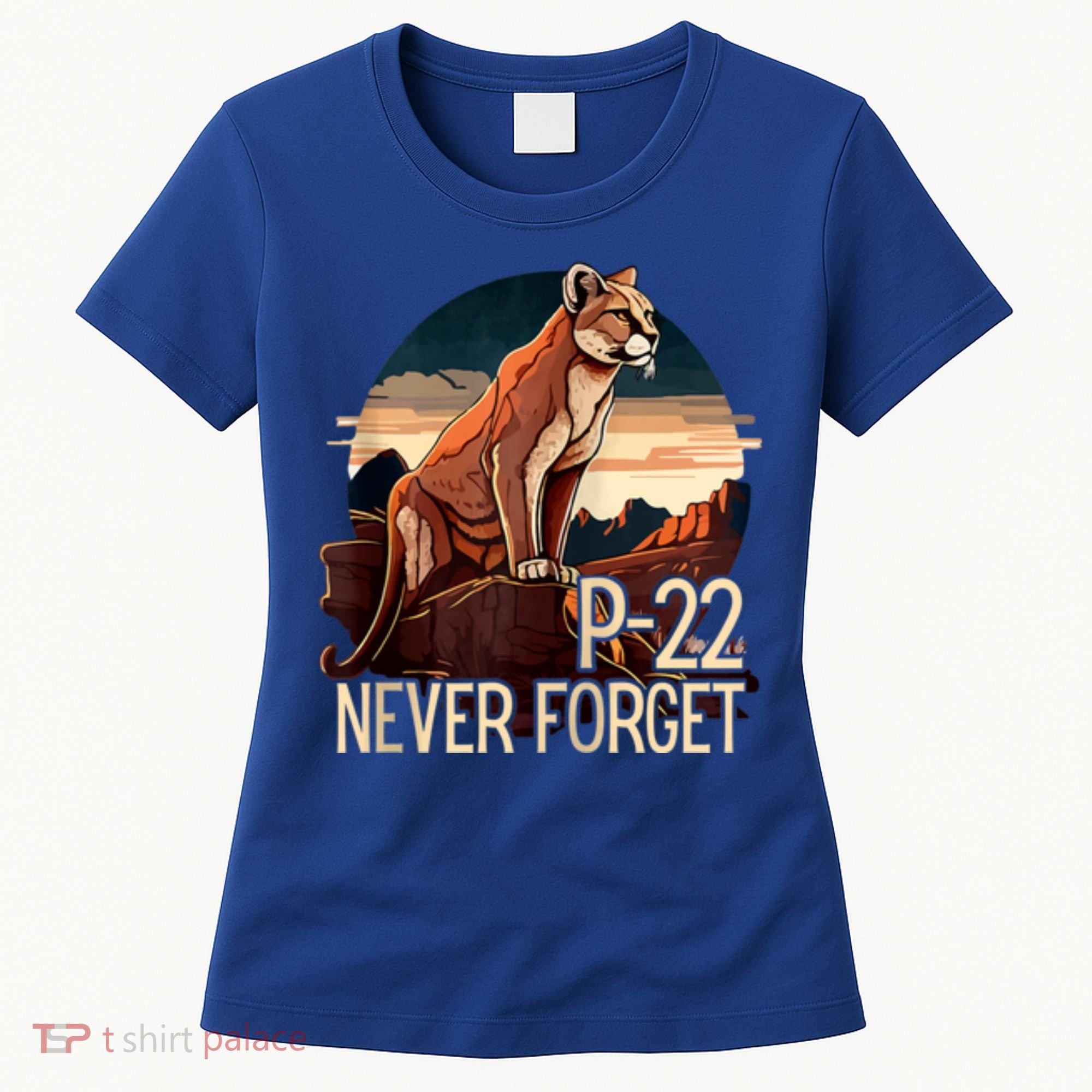 P22 Mountain Lion Never Forget P22 Women's T-Shirt