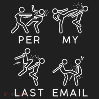 Per My Last Email Funny Sarcastic Tumbler thumb 3