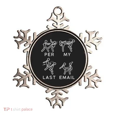 Per My Last Email Funny Sarcastic Ornament