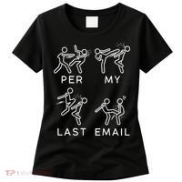 Per My Last Email Funny Sarcastic Women's T-Shirt thumb 0