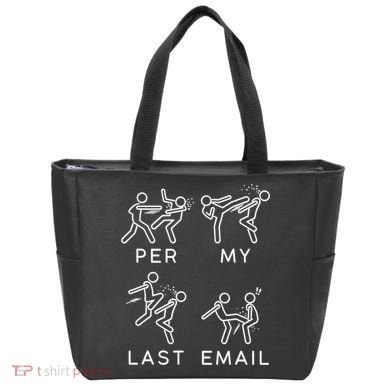 Per My Last Email Funny Sarcastic Tote Bag