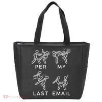 Per My Last Email Funny Sarcastic Tote Bag thumb 0