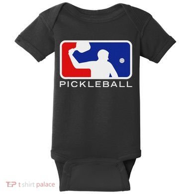 Pickleball Major Leagues Baby Bodysuit
