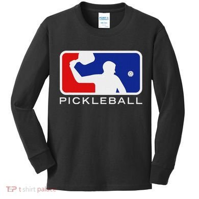 Pickleball Major Leagues Kids Long Sleeve Shirt