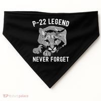 P-22 Mountain Lion Never Forget P-22 Exotic Animals USA-Made Doggie Bandana thumb 0