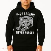 P-22 Mountain Lion Never Forget P-22 Exotic Animals Hoodie thumb 2
