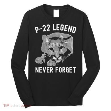 P-22 Mountain Lion Never Forget P-22 Exotic Animals Long Sleeve Shirt