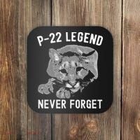P-22 Mountain Lion Never Forget P-22 Exotic Animals Coaster thumb 0