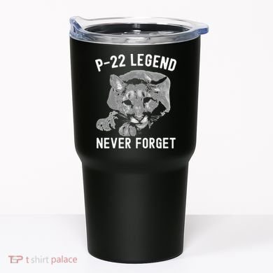 P-22 Mountain Lion Never Forget P-22 Exotic Animals Tumbler