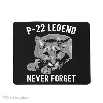 P-22 Mountain Lion Never Forget P-22 Exotic Animals Mousepad